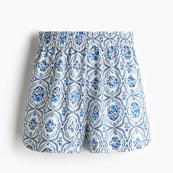 H&M Women's Pull-On Twill Shorts - Picture 1 of 4